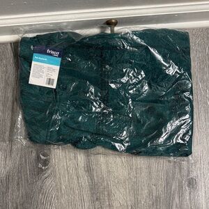 Frisco Full Zip Dog & Cat Sweater Fleece Hoodie, Green, X-Large